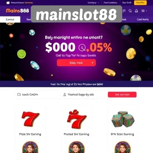 Bergabung dengan Mainslot88 Menawarkan Banyak Bonus dan Promosi